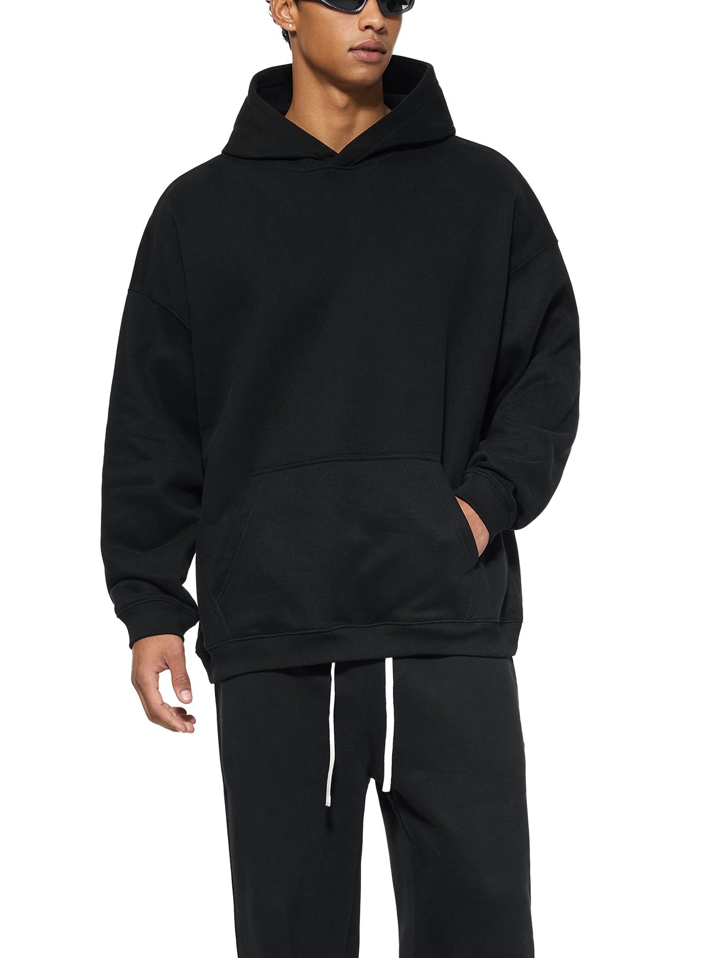 FNC Boxxer Dog Oversize Fleeced Hoodie